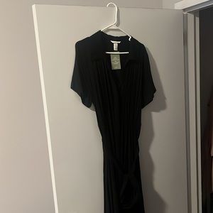 H&M maxi button down dress NWT